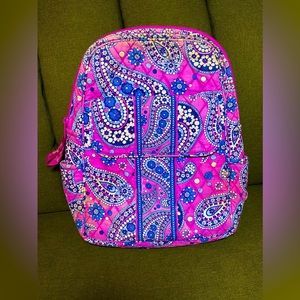 Small Vera Bradley Backpack - Pink/Purple